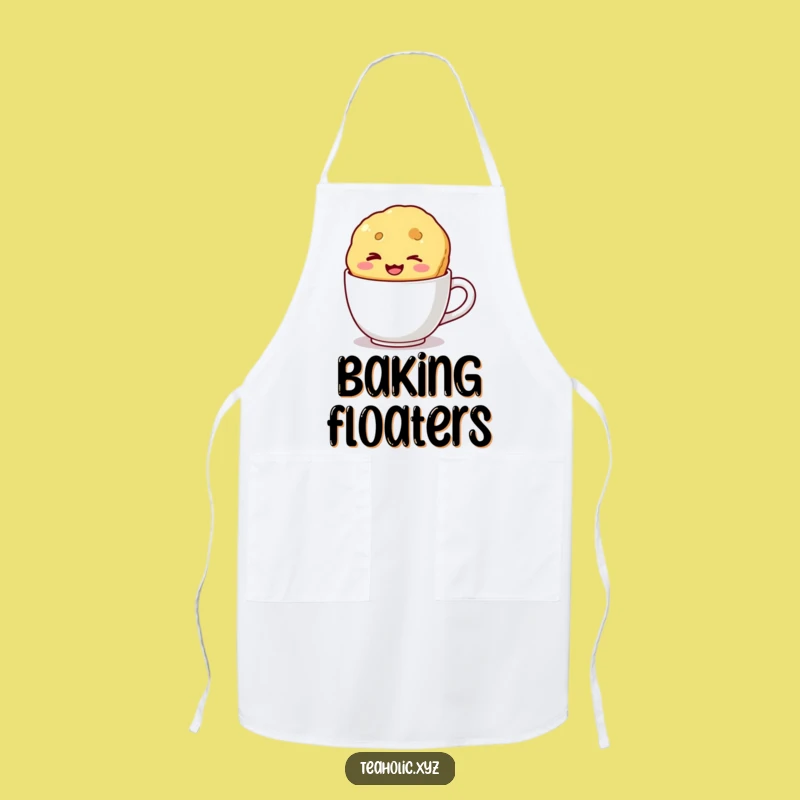 Funny Winking Biscuit Apron - Cook with a Smile & Funny Flair