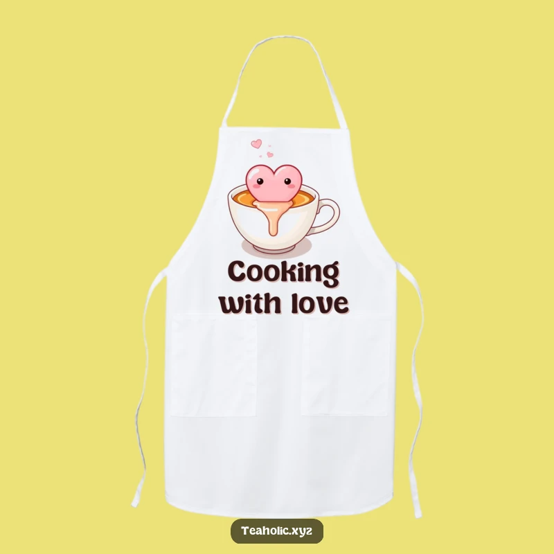 Funny Candy Heart Apron: Cook with Sweet Comfort, Perfect Funny Gift
