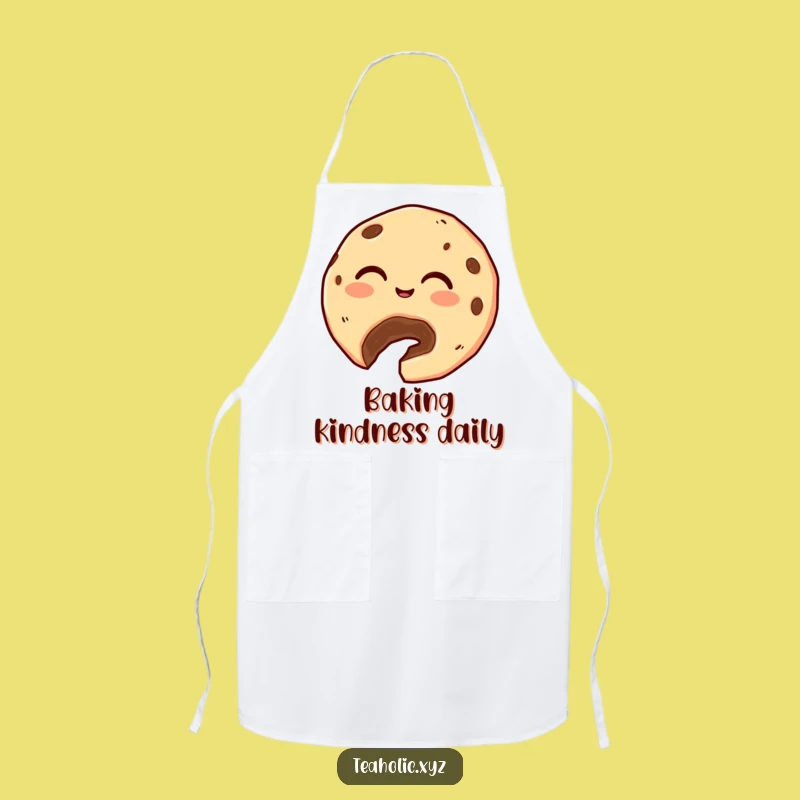 Funny Cookie Offering Apron - Bake and Share with Humor!