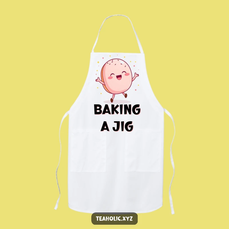 Funny Macaroon Apron: Bake with Sweet Style and Kitchen Protection