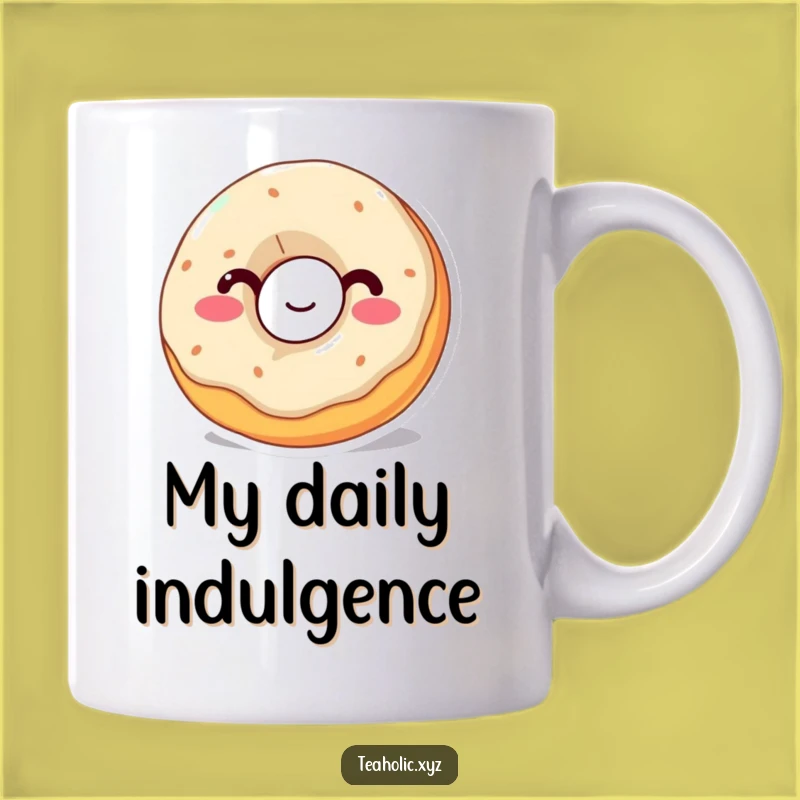 Funny Wobbly Donut Sipping Mug - Your Perfect Sweet Treat Companion!