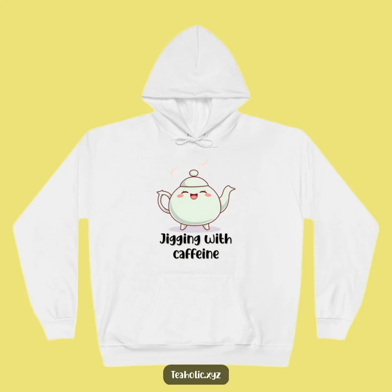 Funny Giggling Teapot Jig Hoodie - Cozy & Funny Comfort for All
