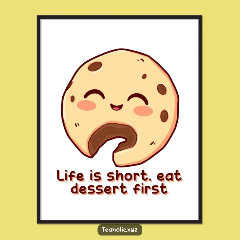 Free Printable Cookie Art: Giggling Crumb Offer for Whimsical, Funny Downloadable Decor
