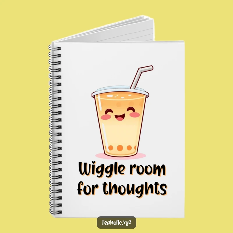 Funny Wiggle Tea Notebook: Joyful Tea Cup Journal, Perfect Funny Gift for Notes